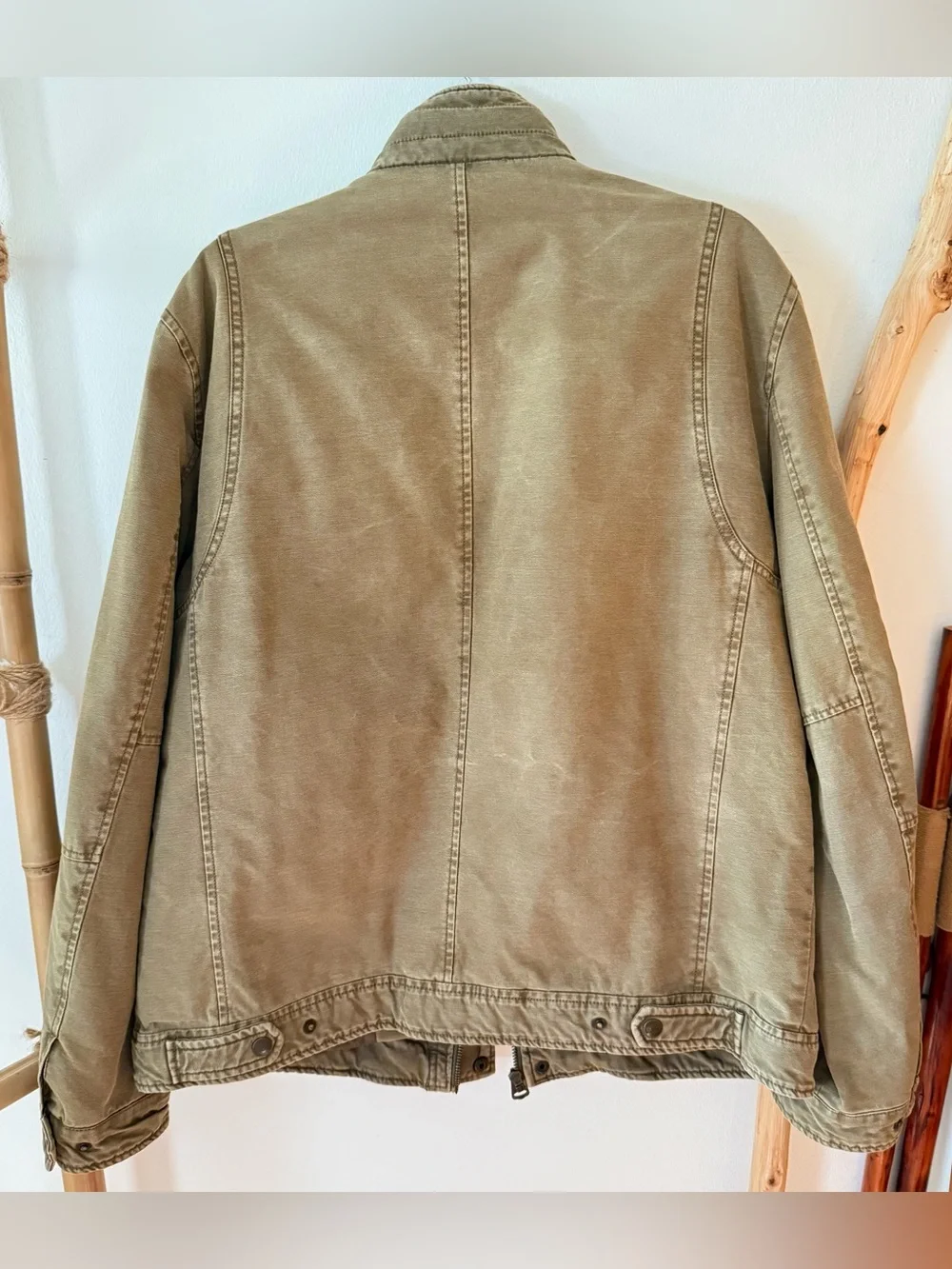 Levi's Men's Military Style Jacket, approximately Sz Large, Cotton